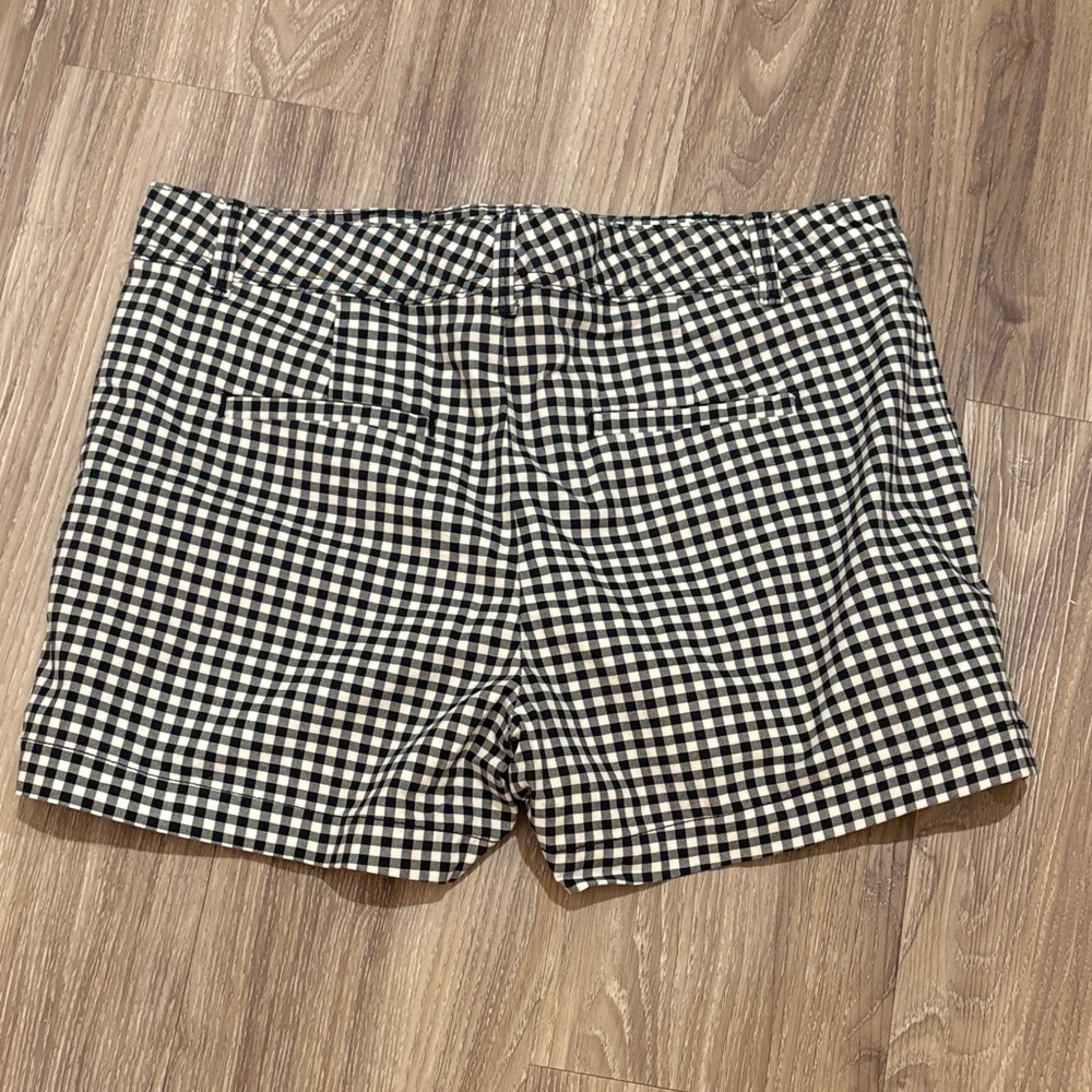 Gap Black and White Checkered Women's‎ Shorts - Picture 3 of 3